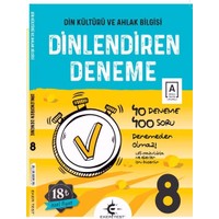 Eker Test Yayinlari 8 Sinif Din Kulturu Dinlendiren Deneme Kitabi