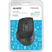 A4 Tech FB35 Yeşil Bluetooth+2.4g Nano Kablosuz Optik 2000 Dpi Mouse