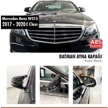 ADR Mercedes W213 2017-2020 E Class Batman Ayna Kapağı Piano Black