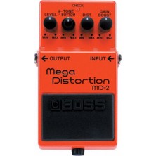 Boss Md-2 Mega Distortion Distortion Pedalı