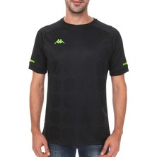 Kappa Poly T-Shirt  Soto Siyah/yeşil