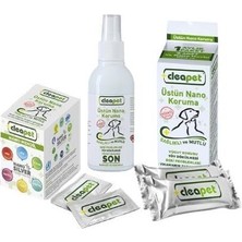 Cleapet Köpek Maxi Sağlık 1Kt Havlu + 1Nano Sprey 150 ml + 1Kt Nano Mendil