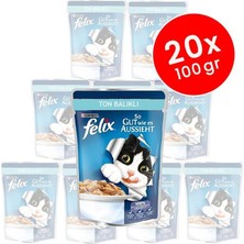 Felix Ton Balıklı Yetişkin Kedi Konservesi 20X100 gr