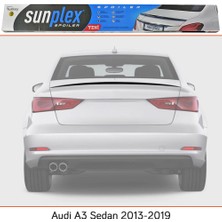 Sunplex Audi A3 Sedan 2013-2019 Spoiler Bagaj Çıtası Piano Black