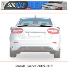 Sunplex Renault Fluence 2009-2016 Spoiler Bagaj Çıtası Piano Black