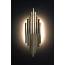 Mylights Mat Gold Metal Aplik  Retro Rustik Aplik