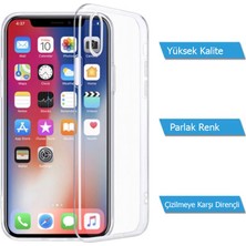 CepStok Samsung Galaxy A51 Kılıf Şeffaf Silikon Kamera Lens Korumalı Tıpalı