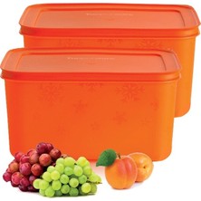 Tupperware Alaska Buzdolabı Saklama Kabı  2 x 2.5 lt
