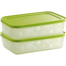 Tupperware Alaska Buzdolabı Saklama Kabı Yatay  2 x 1 lt