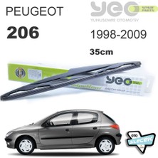Peugeot 206 Arka Silecek 1998-2009
