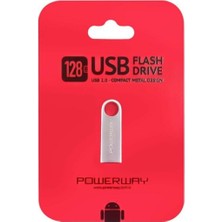 Powerway POWERWAY 128 GB Metal USB Flash Bellek