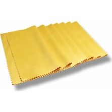 Lionel Mikrofiber Gözlük Temizleme Bezi Sarı Renk 100 Adet