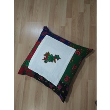 Moms And Babies Terzim Ayşenur Aplikeli Otantik Minder-Kırlent Kılıfı