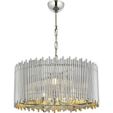 AVONNI AV-60056-K50 Krom Kaplama Modern Avize E14 Metal 50cm