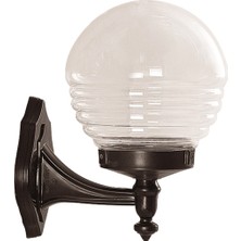 AVONNI BAP-68175-BSY-M2 Siyah Boyalı Dış Mekan Aydınlatma E27 ABS Akrilik Cam 25x20cm