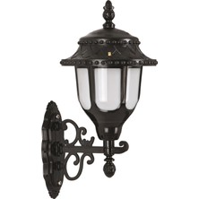 AVONNI BAP-68180-BSY-M1 Siyah Boyalı Dış Mekan Aydınlatma E27 ABS Polikarbon Cam 30x25cm