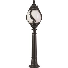 AVONNI BSU-68182-BSY-M2-B Siyah Boyalı Dış Mekan Aydınlatma E27 ABS Akrilik Cam 30cm
