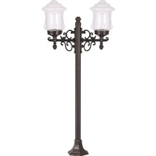 AVONNI BSU-68189-2BSY-M2 Siyah Boyalı Dış Mekan Aydınlatma E27 ABS Akrilik Cam 56x20cm