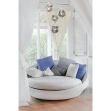 AVONNI AV-60215-4KT Krom Kaplama Modern Avize E27 Metal Cam 40cm
