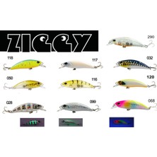 Fujin Ziggy 50MM 3.6gr Lrf Maket Balık #068