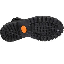 Raker 8028 Saf Deri (36-39 Arası) Siyah Nubuk Unisex Bot