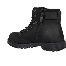 Raker 8028 Saf Deri (36-39 Arası) Siyah Nubuk Unisex Bot