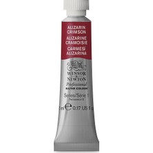 Winsor & Newton : Professional : Tüp Sulu Boya : 5 ml : Alizarin Crimson 004 S.1