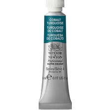 Winsor & Newton : Professional : Tüp Sulu Boya : 5 ml : Cobalt Turquoise 190 S.4