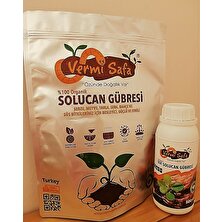 Vermisafa Organik Solucan Gübresi 2kg KATI+500 ml Sıvı