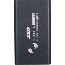 Kuvars Msata SSD USB Hard Disk Kutusu