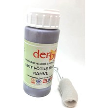 Derby  Deri Eşya,ayakkabı,direksiyon Rutuş ve Boyası  A.kahve +Uygulama Süngeri