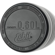 Esbit Paslanmaz Çelik Yemek Termosu Siyah 0,60L