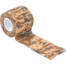Seyhan Askeri Malzeme 2 Adet Kamuflaj Bant 5 cm x 4,5 Metre Su Geçirmez Bant -No:9