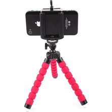 Tedarikçin Burada Ahtapot Tripod Kamera Cep Telefonu Tripod Stand Çubuğu Mini Tripod Kırmızı