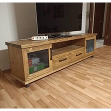 Mimari Dekor Ahsap Tv Ünitesi  Sehpası Mia 180 cm