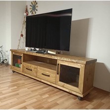 Mimari Dekor Ahsap Tv Ünitesi  Sehpası Mia 150 cm
