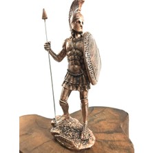 Otantik Hediyelik Spartan Savaşcı Heykel,mitolojik FIGÜR,300 Spartalı Biblo,spartalı Heykel,savaşçı Heykel,dekoratif Hediye