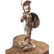 Otantik Hediyelik Spartan Savaşcı Heykel,mitolojik FIGÜR,300 Spartalı Biblo,spartalı Heykel,savaşçı Heykel,dekoratif Hediye