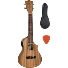 Valler UAC60EQ Ns Elektro Concert Ukulele Natürel