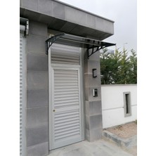 Gardenplast Kapı Üstü Pratik Sundurma 100X120 cm - Bronz