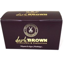 Dark Brown 1000 Gr Bademli Çikolata Dolgulu Renkli Draje Çikolatası