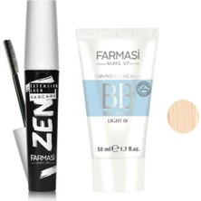 Farmasi Bb Krem All In One Açık 50 ml + Zen Maskara Set