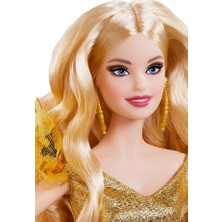 Mattel Lisanslı Barbie 2020 Sarışın Mutlu Yıllar Bebeği