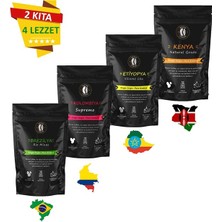 Resso Coffee 2 Kıta 4 Lezzet Sifon (Syphon) 100 gr x 4