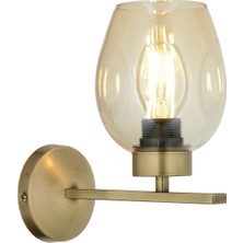 AVONNI AP-65246-1E Eskitme Kaplama Aplik E27 Metal Cam 20x27cm