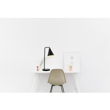 AVONNI ML-62077-02 Siyah Boyalı Masa Lambası E27 Metal 32x16cm