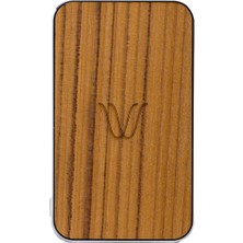 Woodie Milano Teak Wood Powerbank