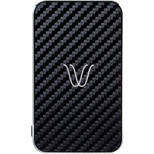 Woodie Milano Carbon Look Black Powerbank