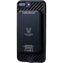 Woodie Milano Carbon Look Black Powerbank