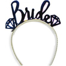 Hayaller Dükkanı Taç Evadan Simli Taşlı Brıde To Be Alyans Siyah Pk:1